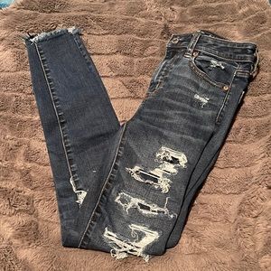 Size 00 American Eagle Super high rise jegging